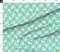 Bunnies Aqua Easter Spring Rabbit Bunny Carrot Custom Printed Fabric by Spoonflower Various Fabrics by the Yard or Fat Quarter